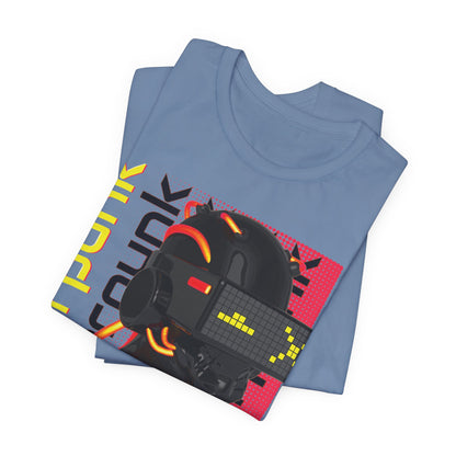 Cyberpunk Glitch Head Tee