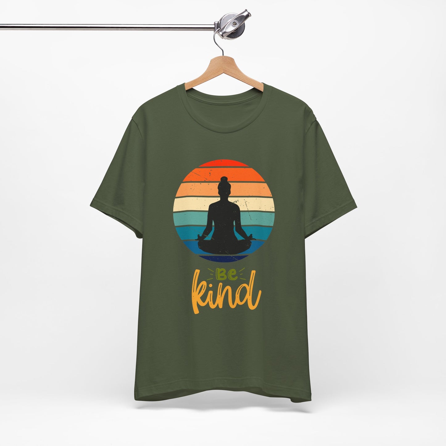 Be Kind Yoga Sunset Tee
