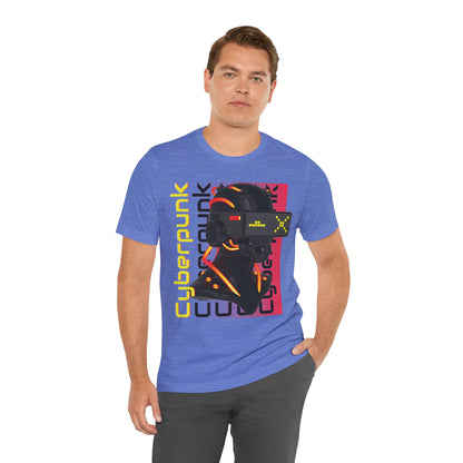 Cyberpunk Glitch Head Tee