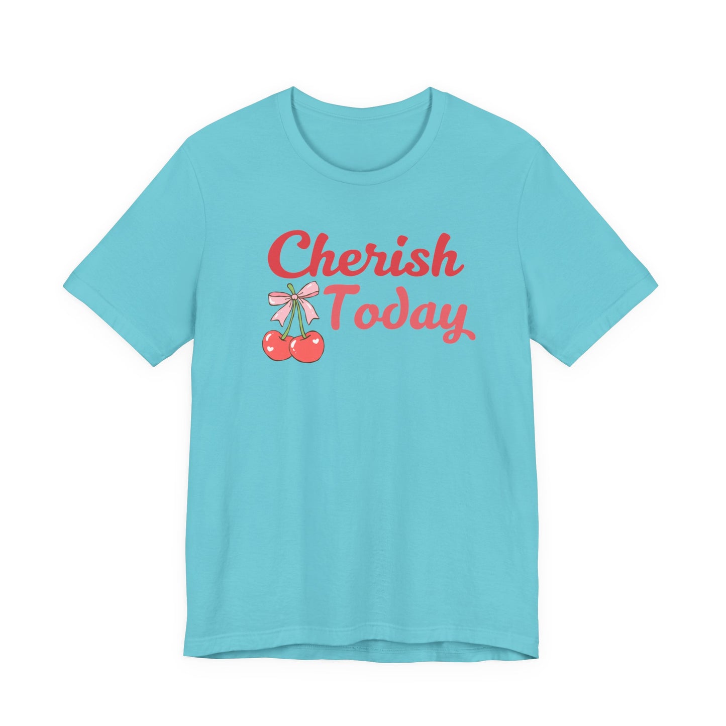 Cherish Today Cherry Bow Tee