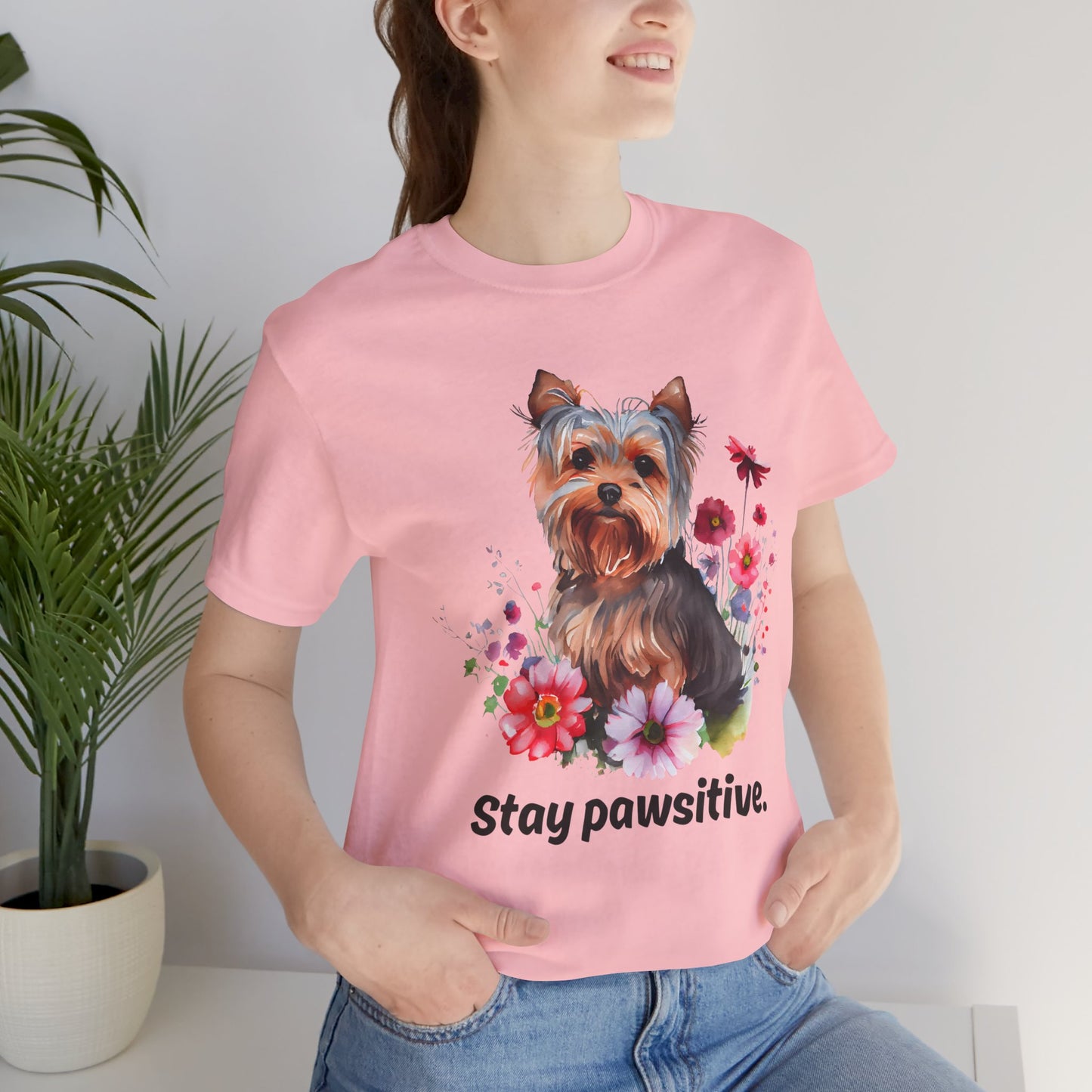 Stay Pawsitive Dog Lover Tee