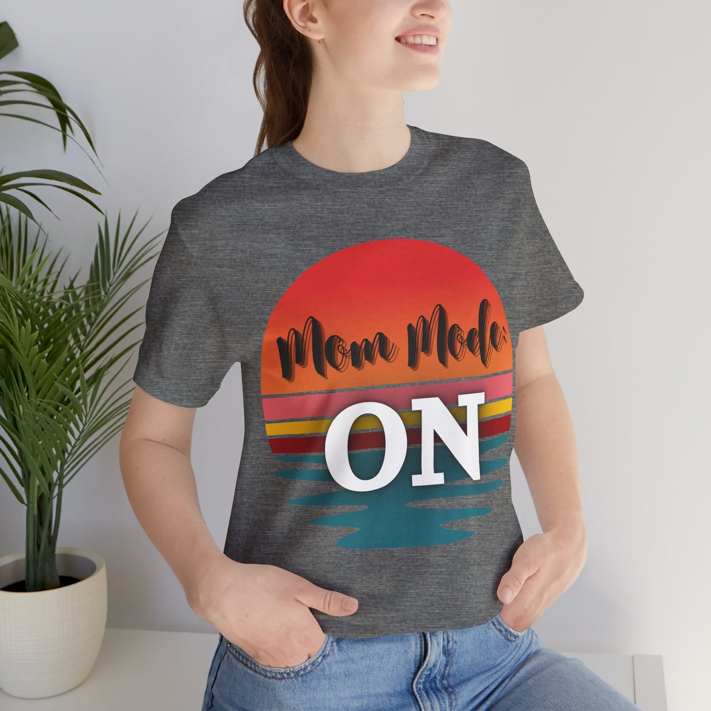 Retro Mom Mode On Tee