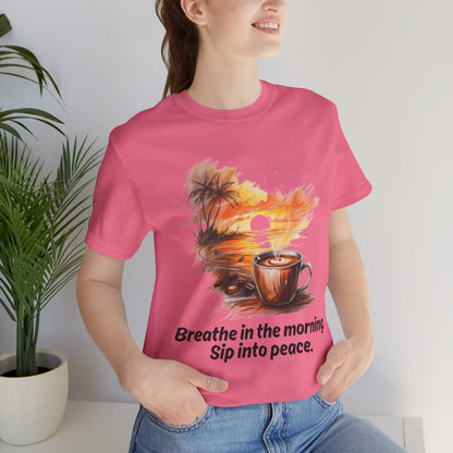 Morning Peace Coffee Tee