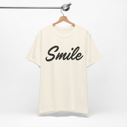 SMILE Simple Text Tee