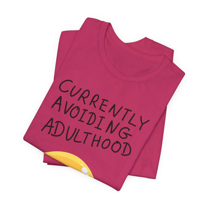 Avoiding Adulthood Emoji Tee