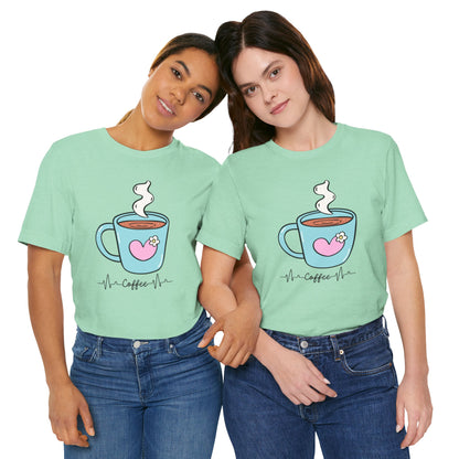 Coffee Lover's Heart Tee