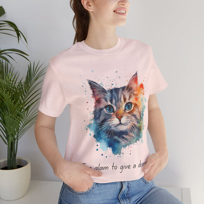 Watercolor Cat Tee