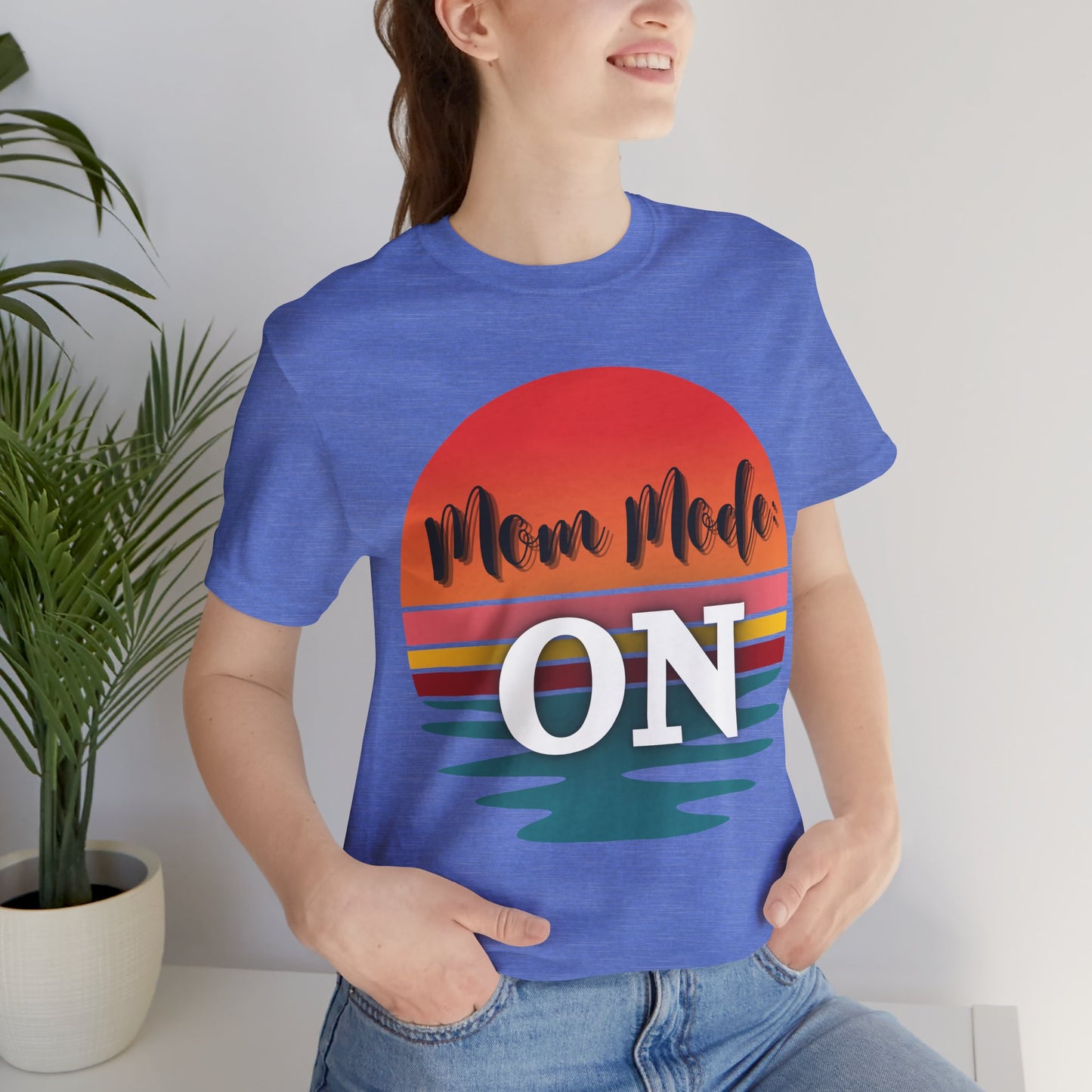 Retro Mom Mode On Tee