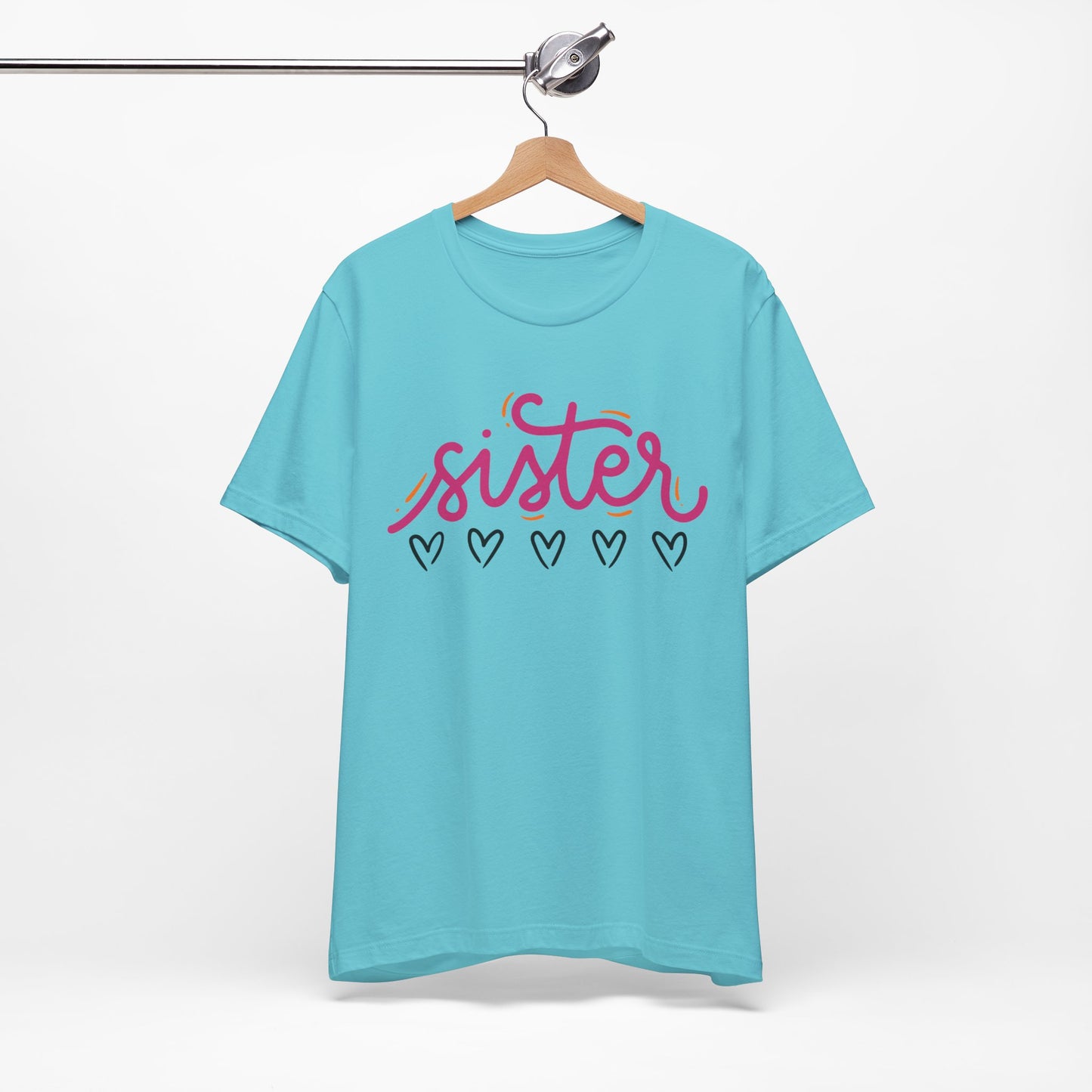 Sister Love Hearts Tee
