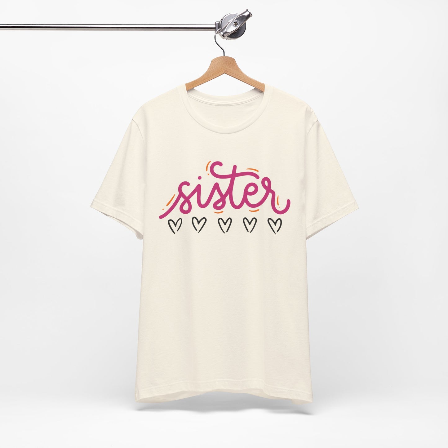 Sister Love Hearts Tee