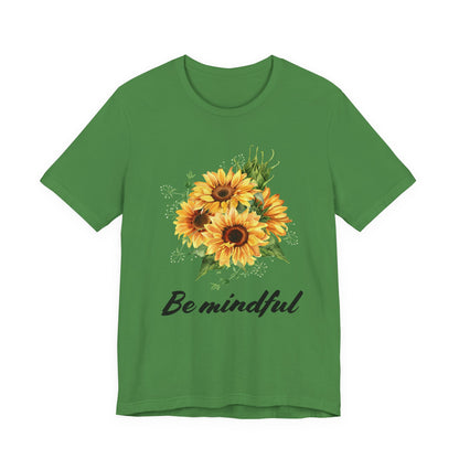 Be Mindful Sunflower Tee