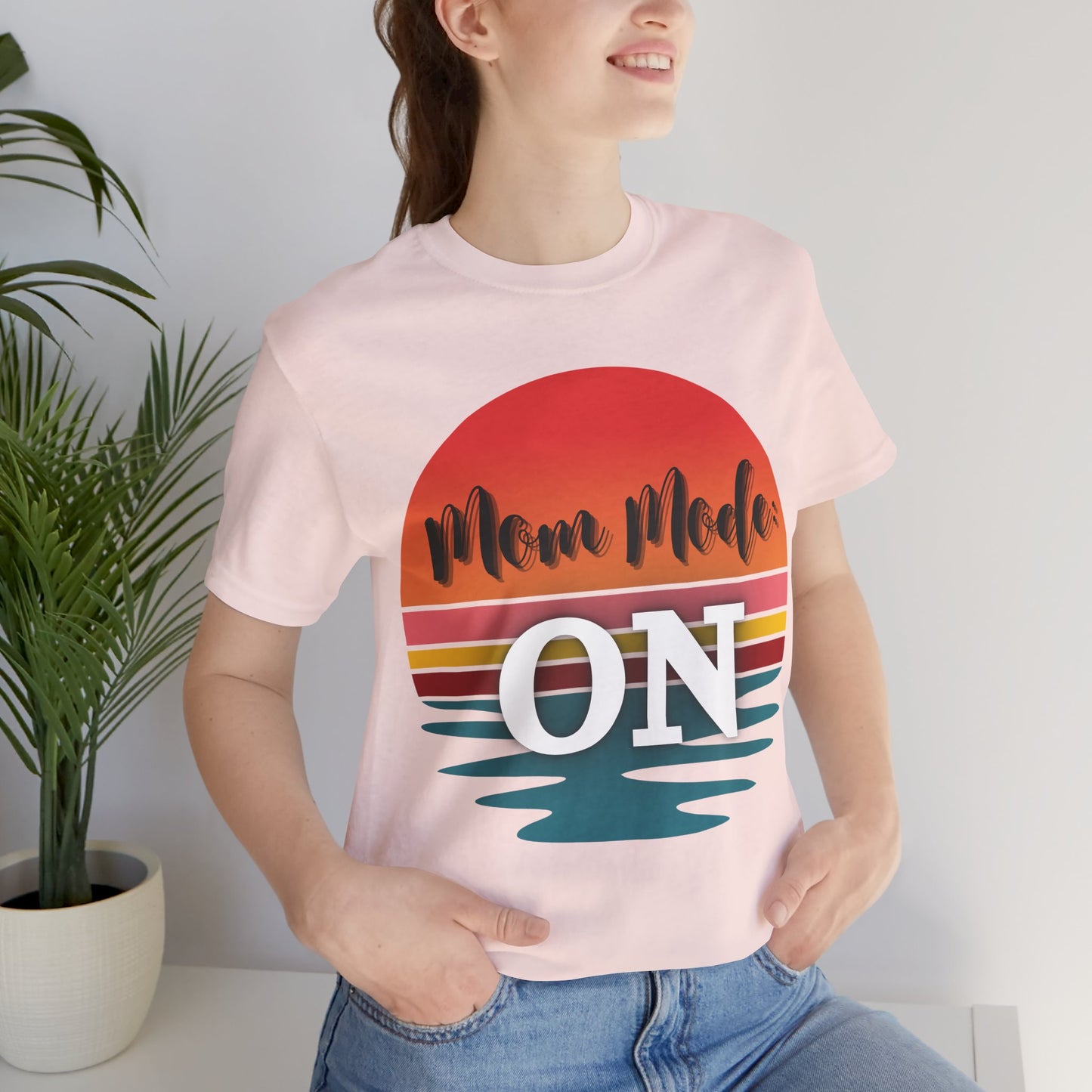 Retro Mom Mode On Tee