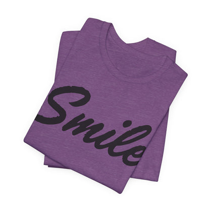 SMILE Simple Text Tee
