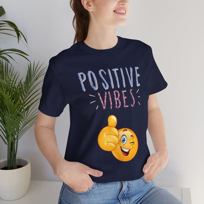 Positive Vibes Thumbs Up Tee