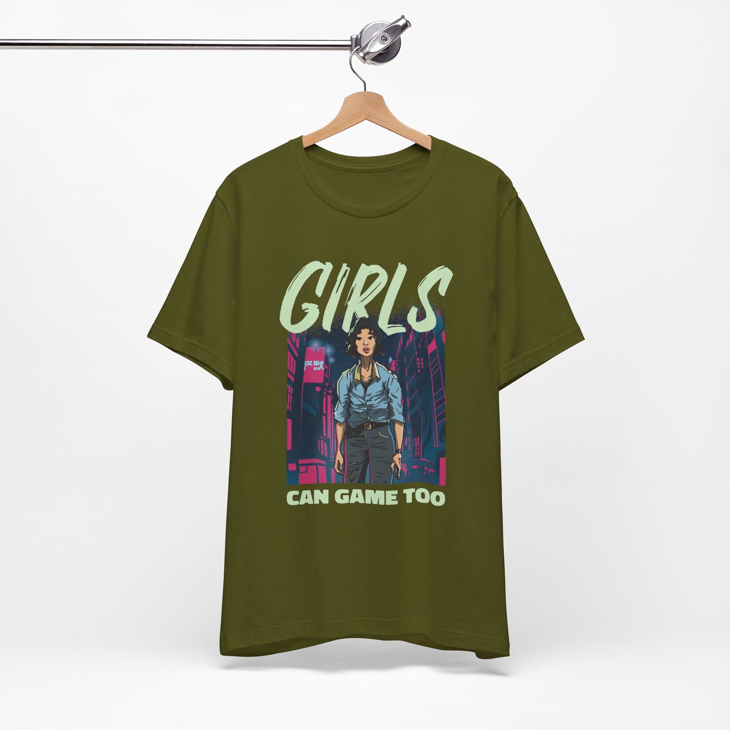 Girls Can Game Too Tee