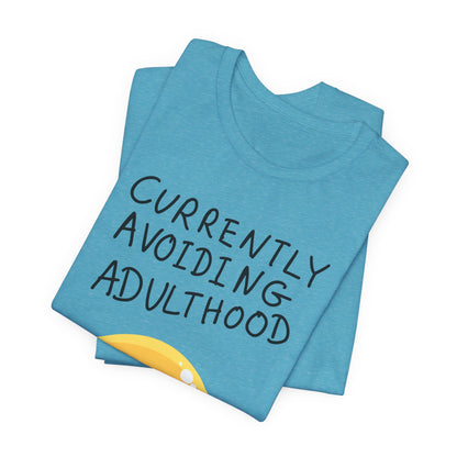 Avoiding Adulthood Emoji Tee