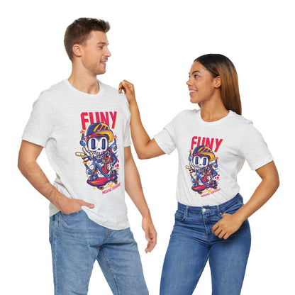 Funy Moving Forward Skater Tee