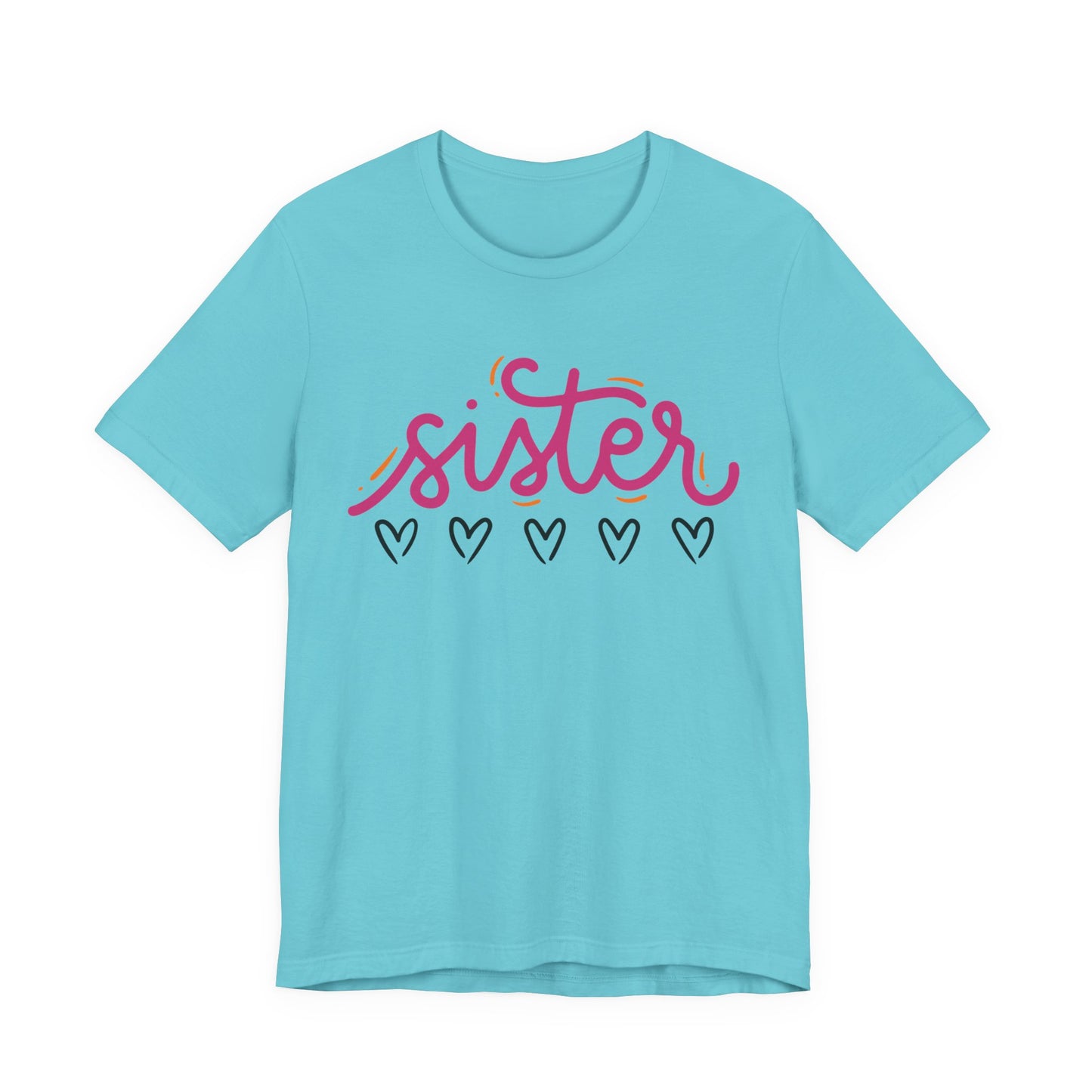 Sister Love Hearts Tee
