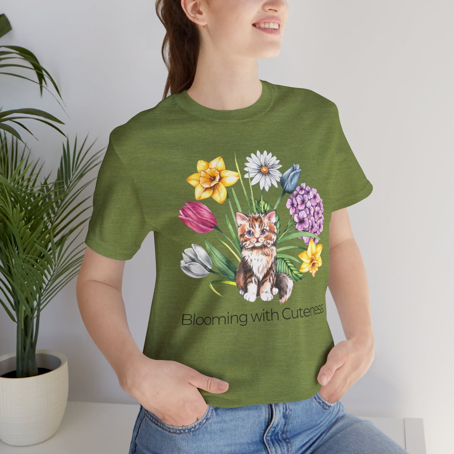 Blooming with Cuteness Tee