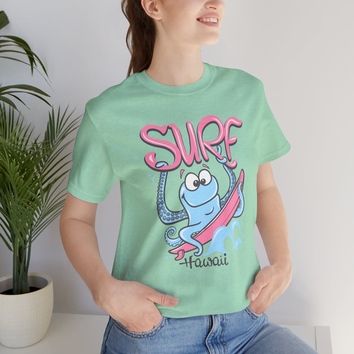 Surf Hawaii Octopus Vibes Tee