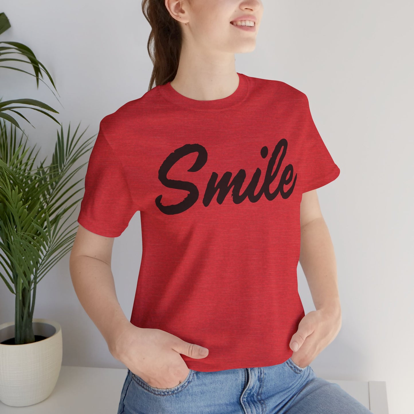 SMILE Simple Text Tee