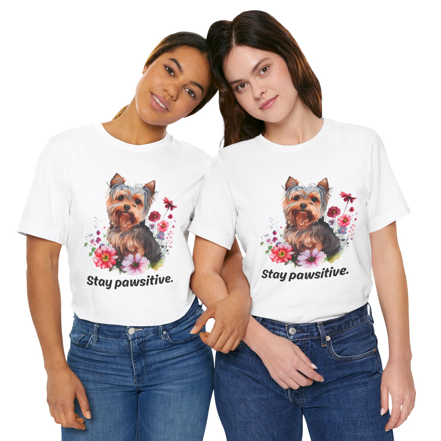Stay Pawsitive Dog Lover Tee