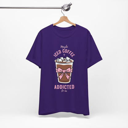 Iced Coffee Addict Tee