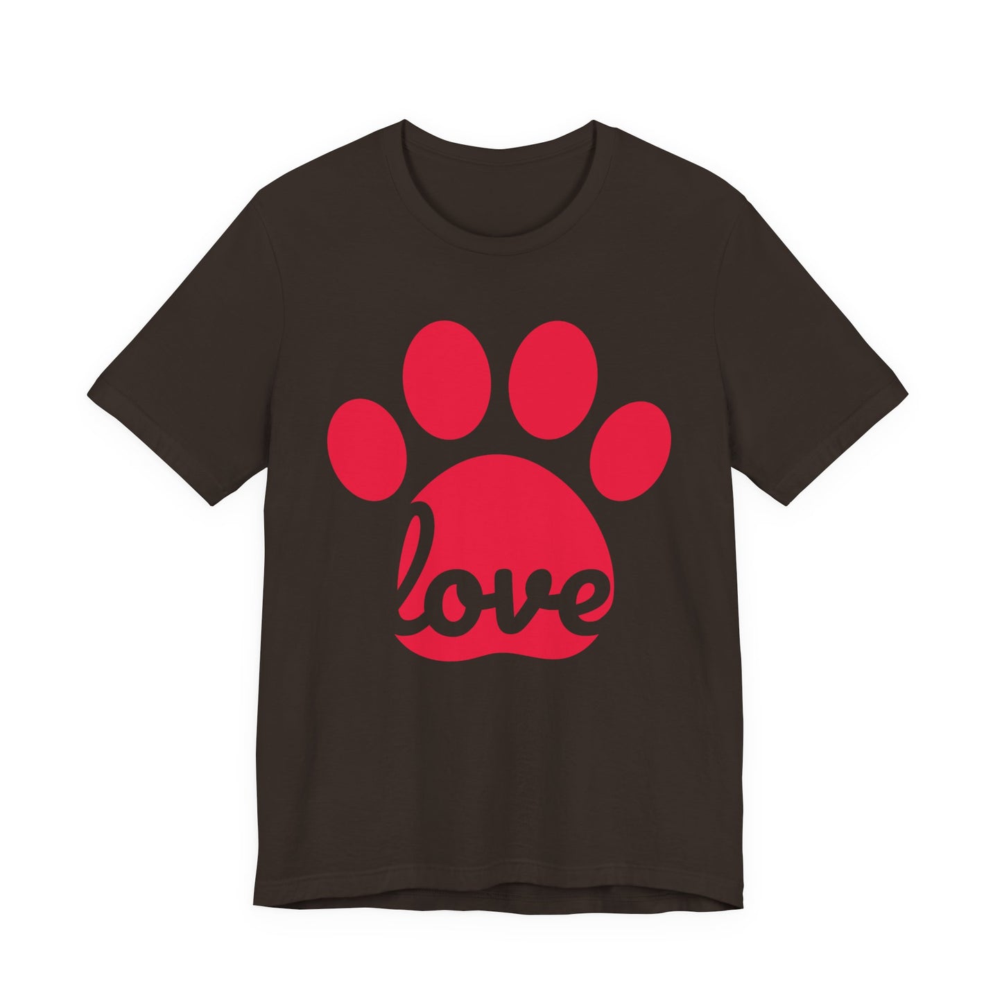 Love Paw Print Jersey Tee