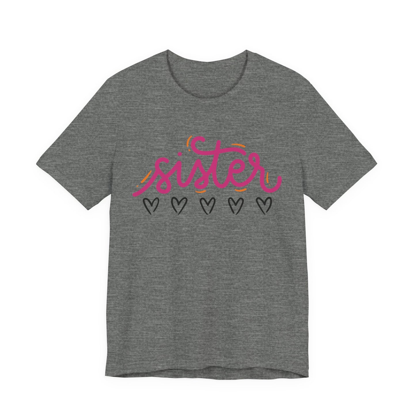 Sister Love Hearts Tee