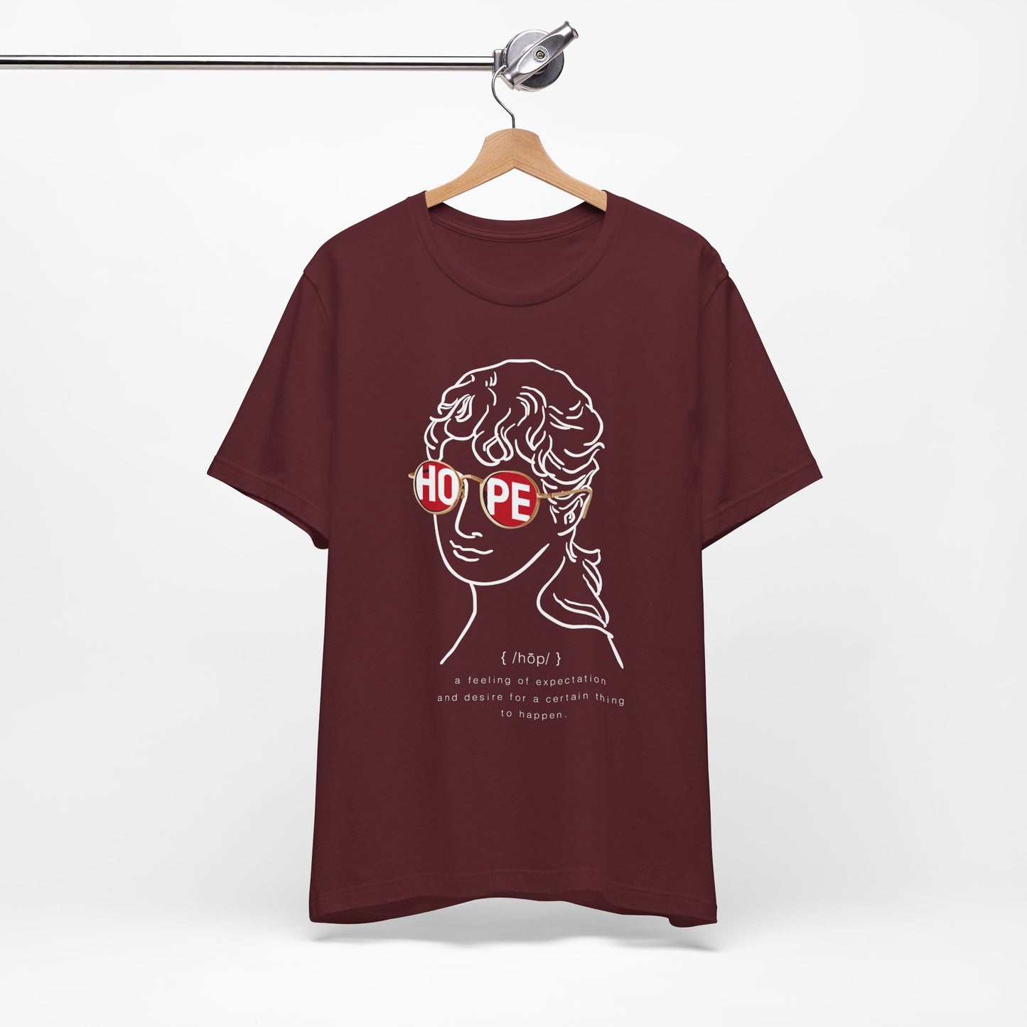 Hope Definition Statue Tee