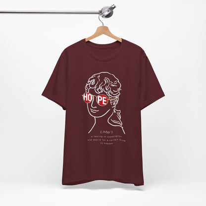 Hope Definition Statue Tee