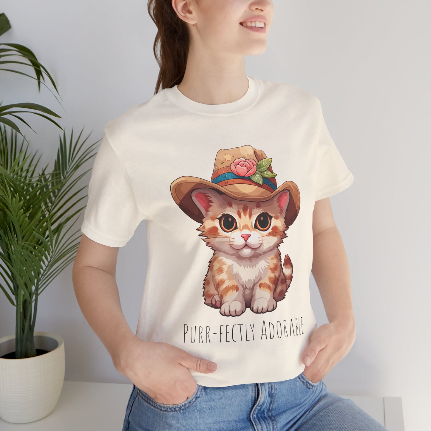 Cute Cat Graphic Tee