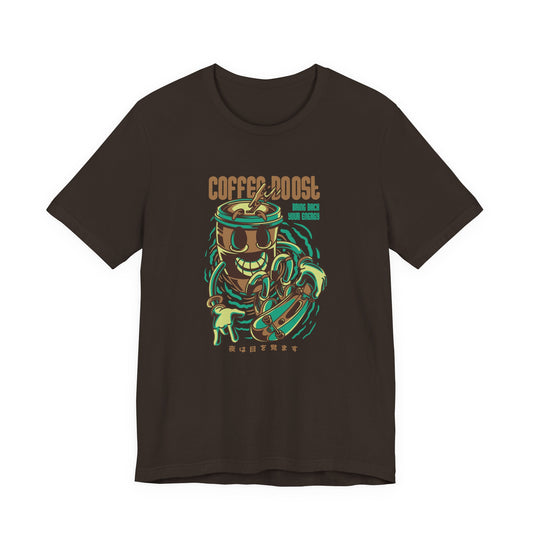 Coffee Boost Skateboard Tee