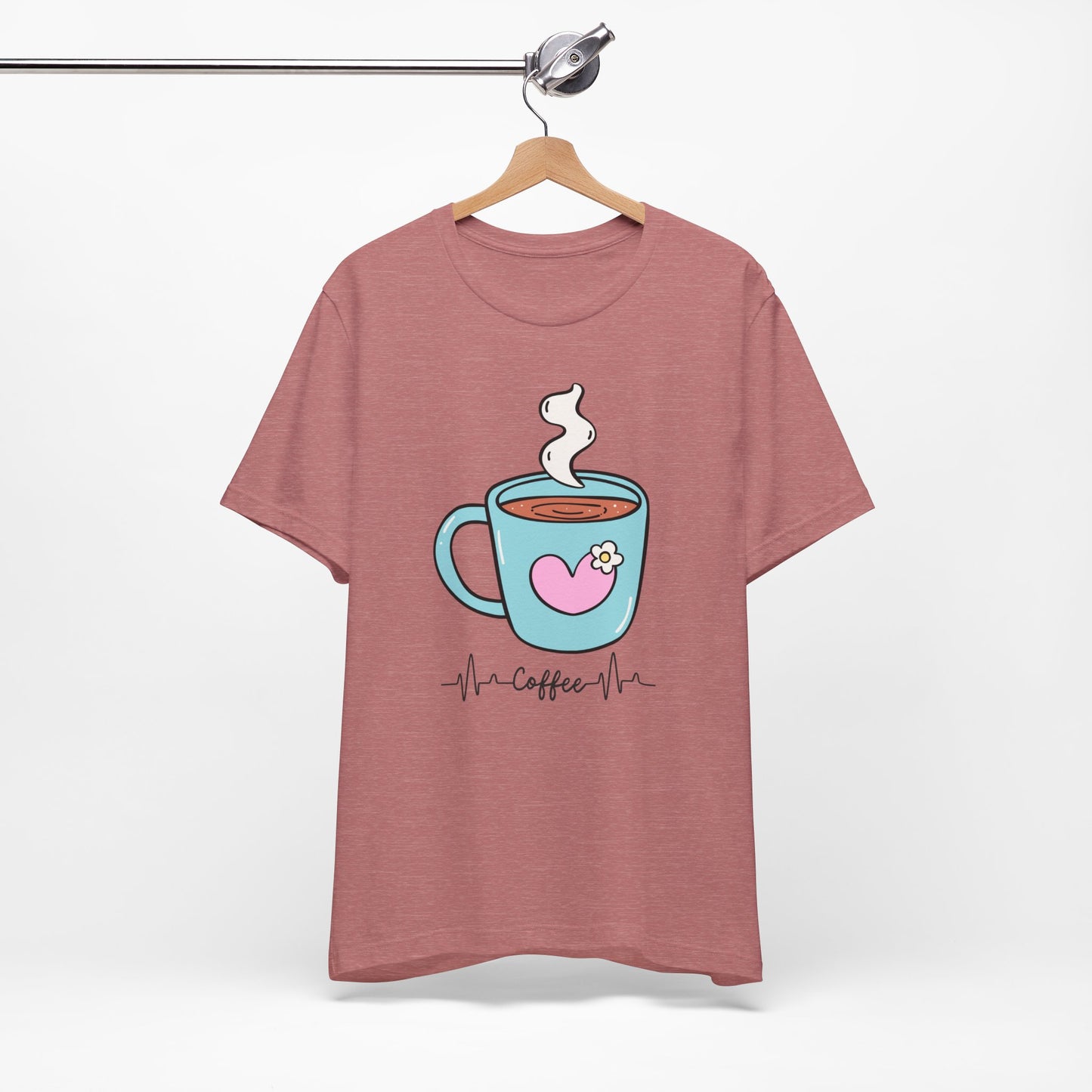 Coffee Lover's Heart Tee