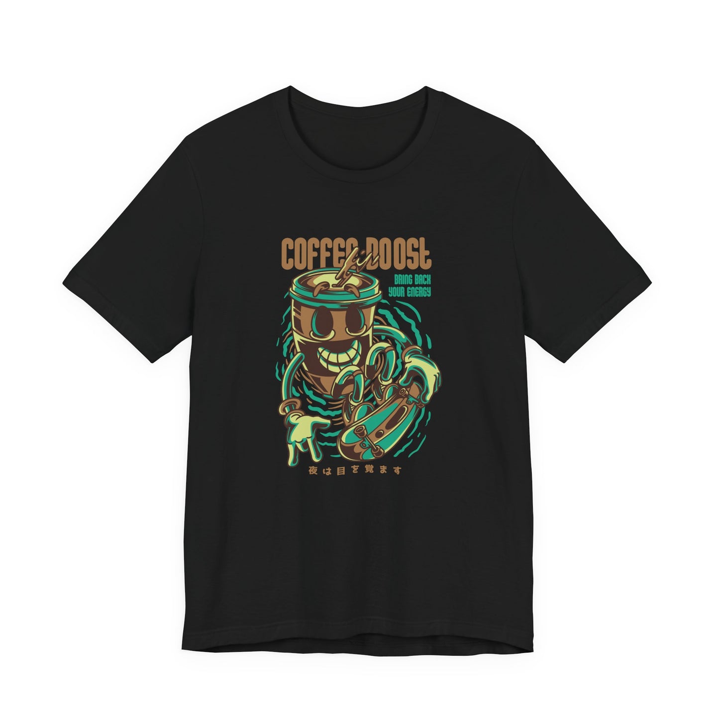 Coffee Boost Skateboard Tee