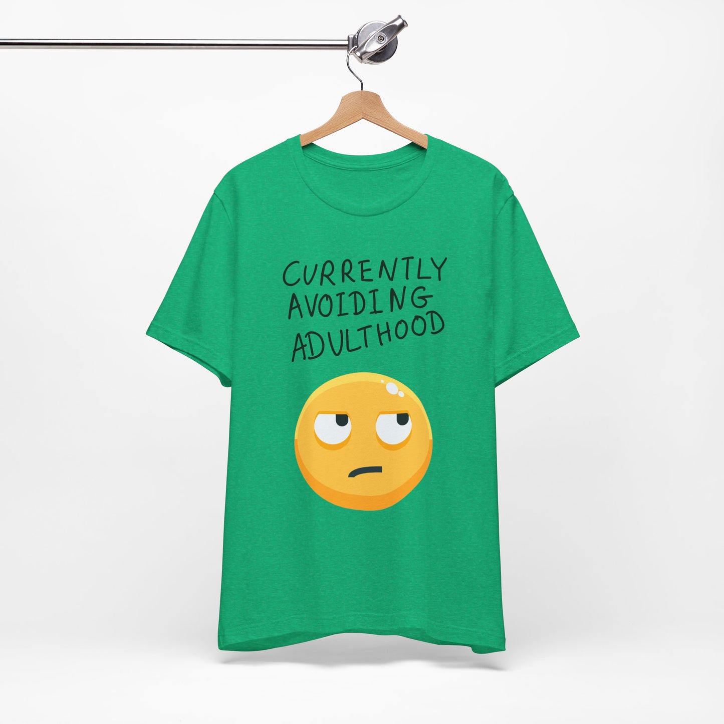 Avoiding Adulthood Emoji Tee
