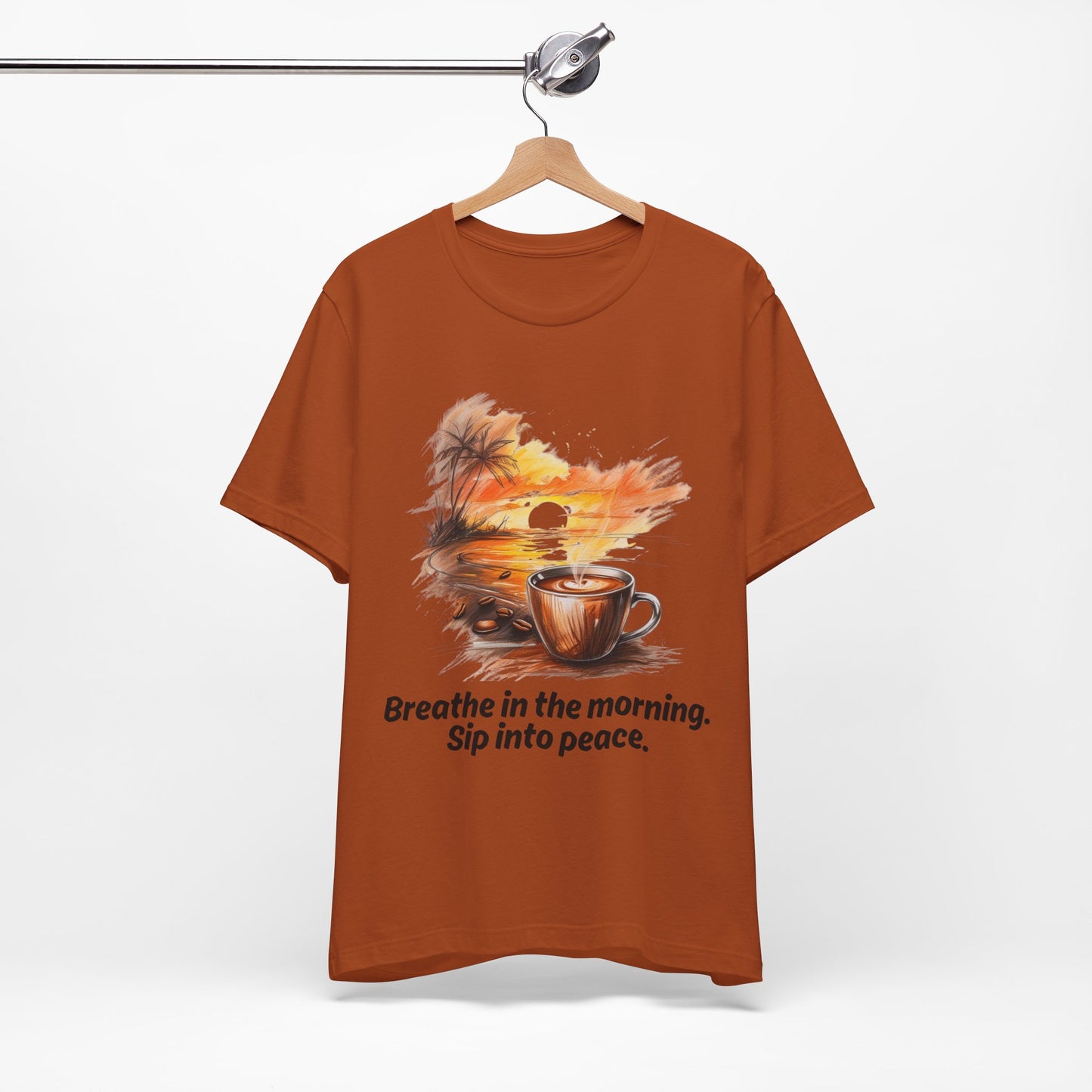 Morning Peace Coffee Tee