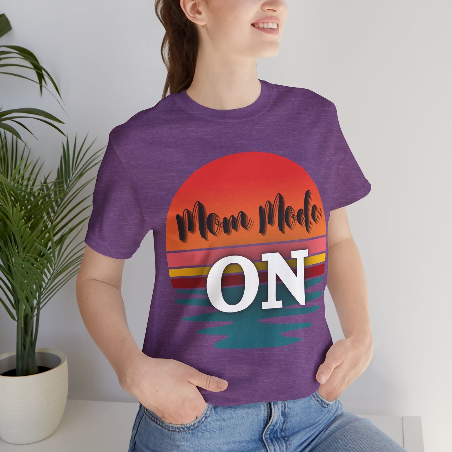 Retro Mom Mode On Tee
