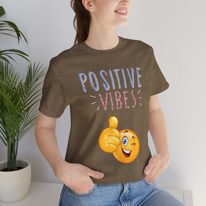 Positive Vibes Thumbs Up Tee