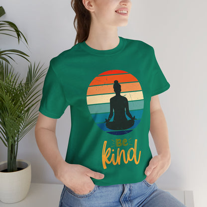 Be Kind Yoga Sunset Tee