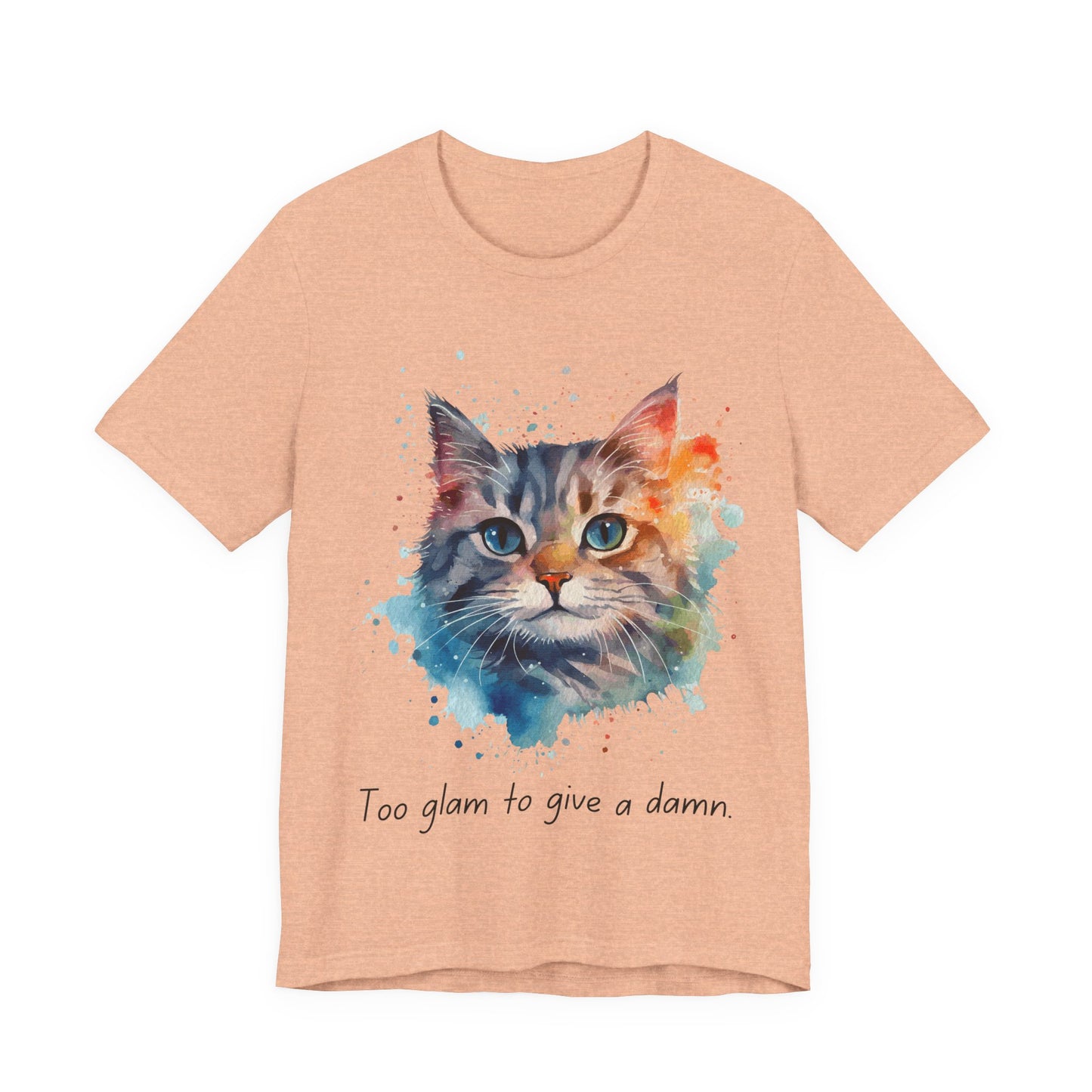 Watercolor Cat Tee