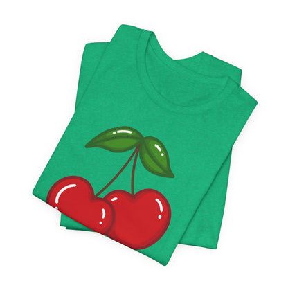 Have a Nice Day Cherry Hearts Tee