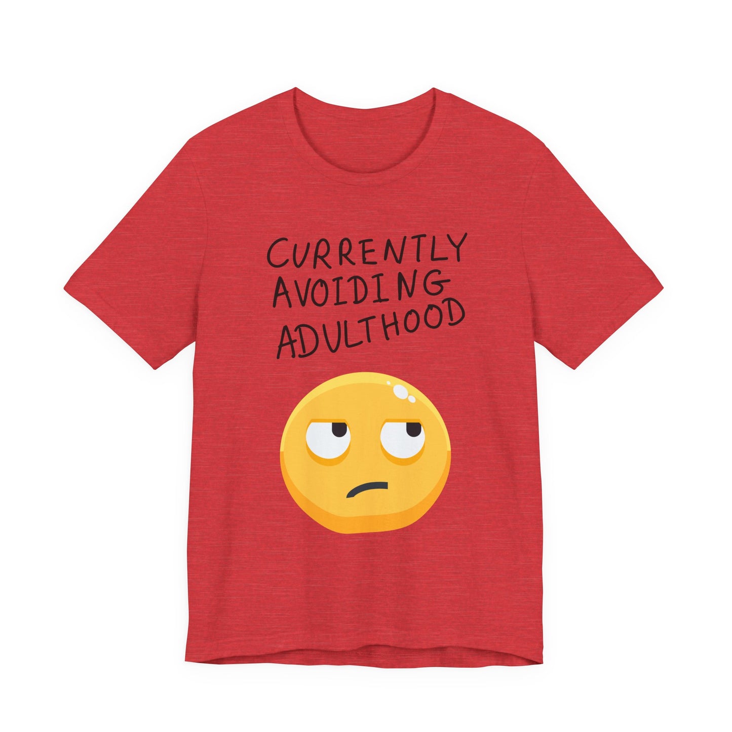 Avoiding Adulthood Emoji Tee
