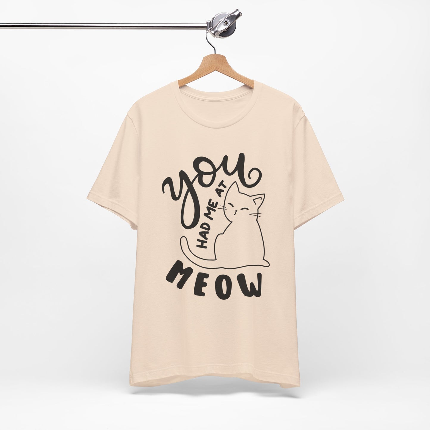 You Had Me at Meow Cat Lover's Tee