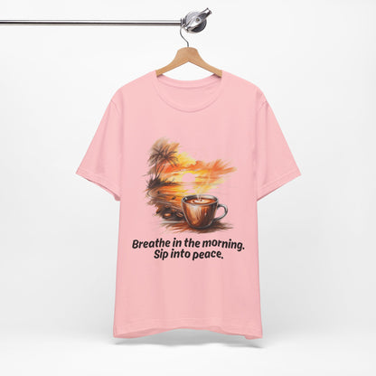 Morning Peace Coffee Tee