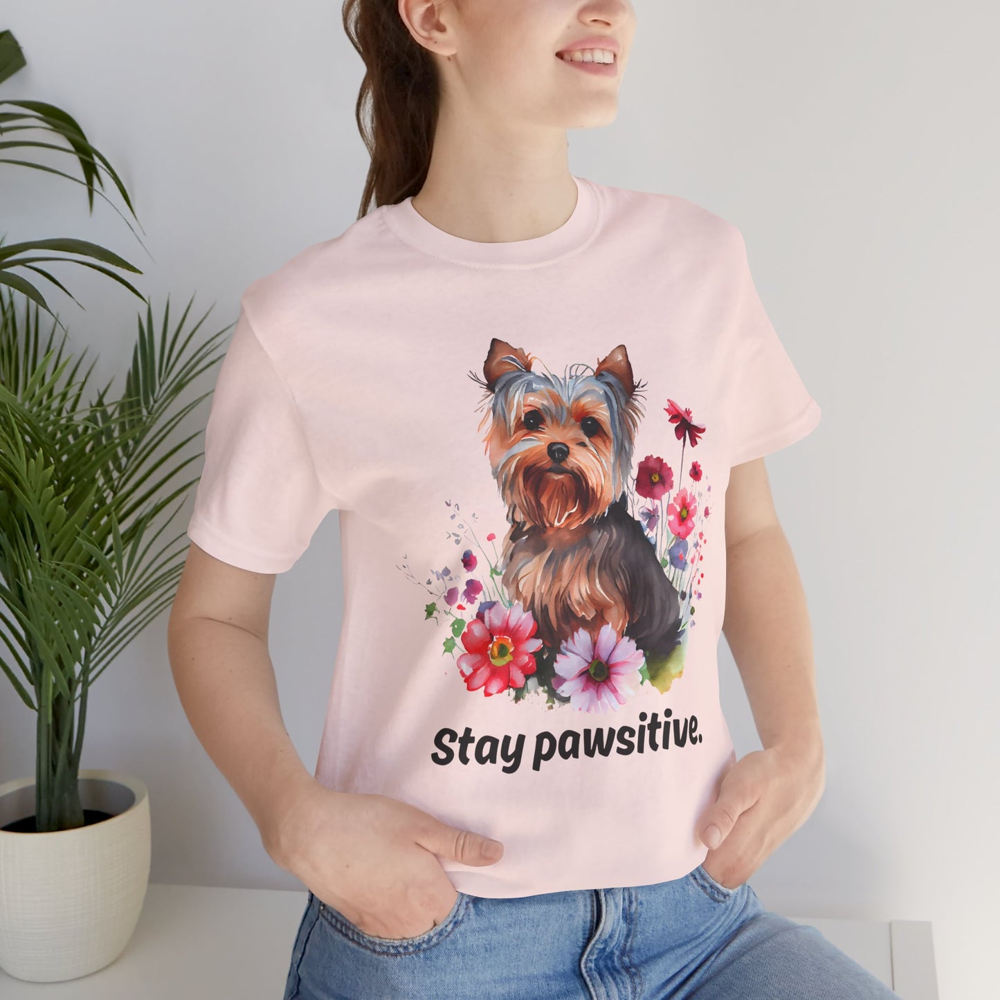 Stay Pawsitive Dog Lover Tee