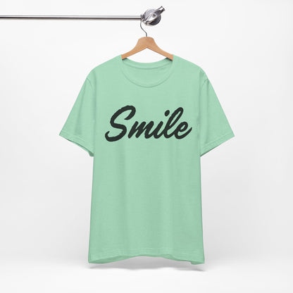 SMILE Simple Text Tee