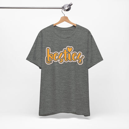 Besties Heart Script Tee