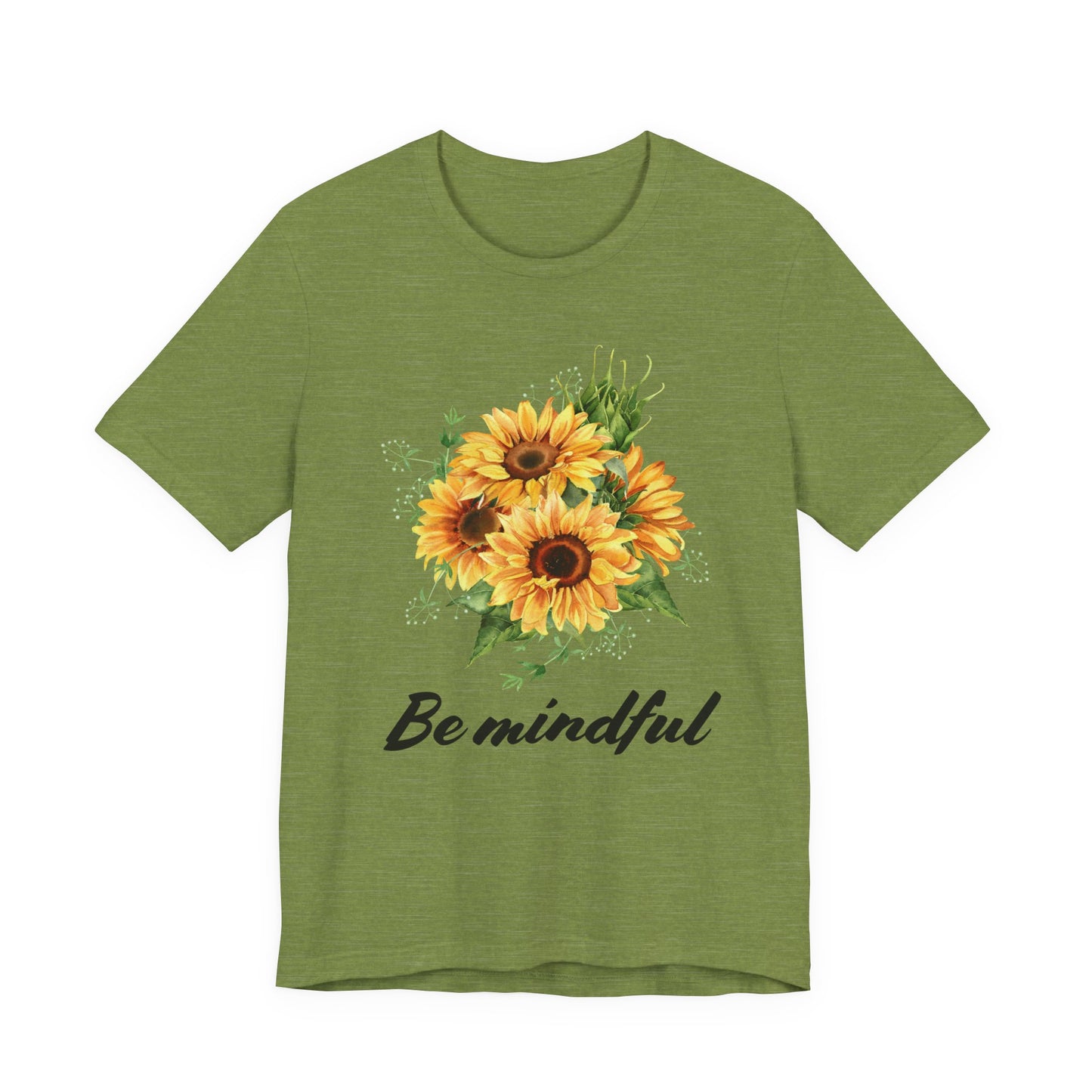 Be Mindful Sunflower Tee