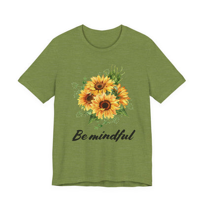 Be Mindful Sunflower Tee